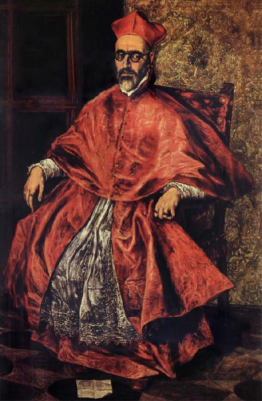 El Greco Portrait of Cardinal Don Fernando Nino de Guevara China oil painting art